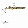 PARASOL OGRODOWY ASTER BEŻOWY