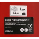 KLUCZ UDAROWY PNEUMATYCZNY 1"  7000Nm + WALIZKA KD1434