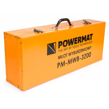 Młot udarowy wyburzeniowy HEX SDS 3200W PM-MWB-3200 50J