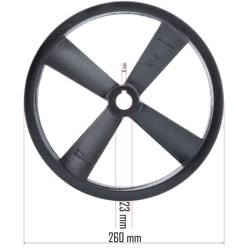 Koło pasowe do kompresora PM-KO-100T-150T-200T-230/400V-KP