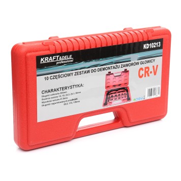 Ściągacze do demontażu zaworów 10el. KD10213