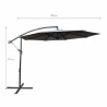 PARASOL OGRODOWY ASTER JASNOSZARY