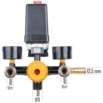 Wyłącznik ciśnieniowy do kompresora PM-KO-24T-50T-V2-WY