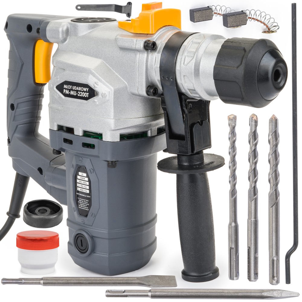 Młot udarowy SDS+ 2200W 4J PM-MU-2200T Młot udarowy SDS+ 2200W 4J PM-MU-2200T