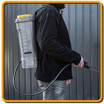 OPRYSKIWACZ AKUMULATOROWY PM-OA-16T ZESTAW 9 DYSZ