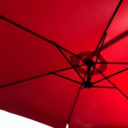 PARASOL OGRODOWY CYNIA CZERWONY