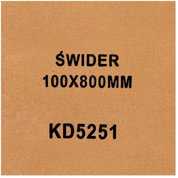 WIERTŁO DO WIERTNICY 100x800mm KD5251