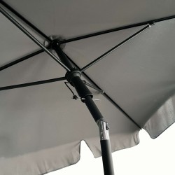 PARASOL OGRODOWY FLOKS JASNOSZARY
