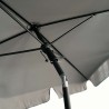 PARASOL OGRODOWY FLOKS JASNOSZARY