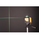 Poziomica laserowa / laser krzyżowy 360° PM-PLK-360T + statyw i futerał