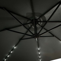 PARASOL OGRODOWY MILIN CIEMNOSZARY