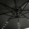 PARASOL OGRODOWY MILIN CIEMNOSZARY