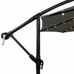 PARASOL OGRODOWY MILIN JASNOSZARY