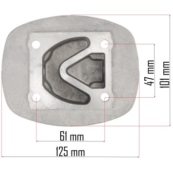 GŁOWICA CYLINDRA DO KOMPRESORA PM-KO-100T-V2-GC