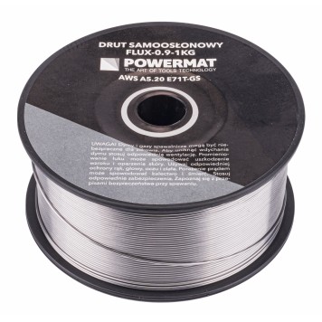 Drut spawalniczy rdzeniowy (samoosłonowy) 0,9mm 1kg FLUX-0.9-1KG