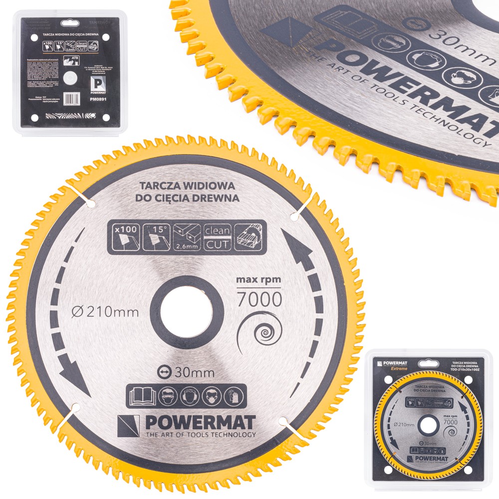 Tarcza widiowa do drewna 210x30 100z TDD-210x30x100Z Tarcza widiowa do drewna 210x30 100z TDD-210x30x100Z