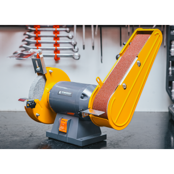 Szlifierka stołowa kamieniowa taśmowa 1850W PM-SS-1850M-2W1