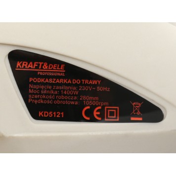 PODKASZARKA DO TRAWY 1400W KD5121