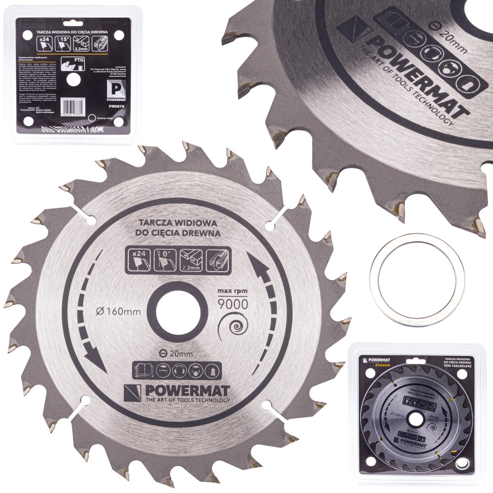 Tarcza widiowa do drewna 160x20 24z TDD-160x20x24Z Tarcza widiowa do drewna 160x20 24z TDD-160x20x24Z