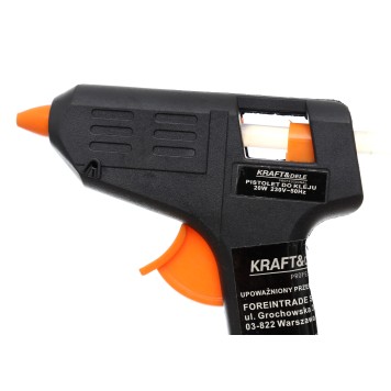 PISTOLET DO KLEJU NA GORĄCO 20W + 7 WKŁADÓW KD10351