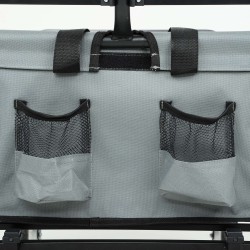 Wózek turystyczny transportowy TYRS składany 145L Szary