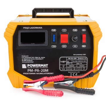 PROSTOWNIK AKUMULATOROWY SAMOCHODOWY 18A 12/24V PM-PA-20M