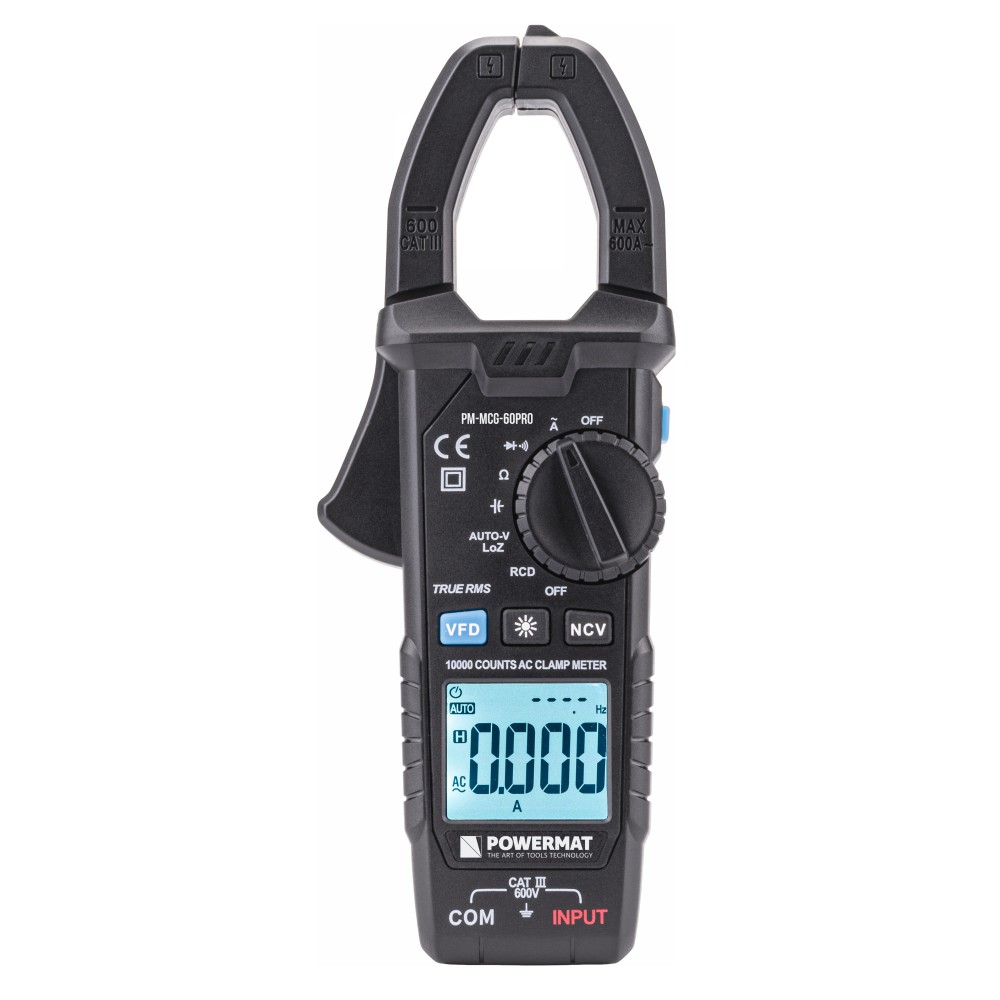 Multimetr cęgowy RCD PM-MCG-60PRO Multimetr cęgowy RCD PM-MCG-60PRO