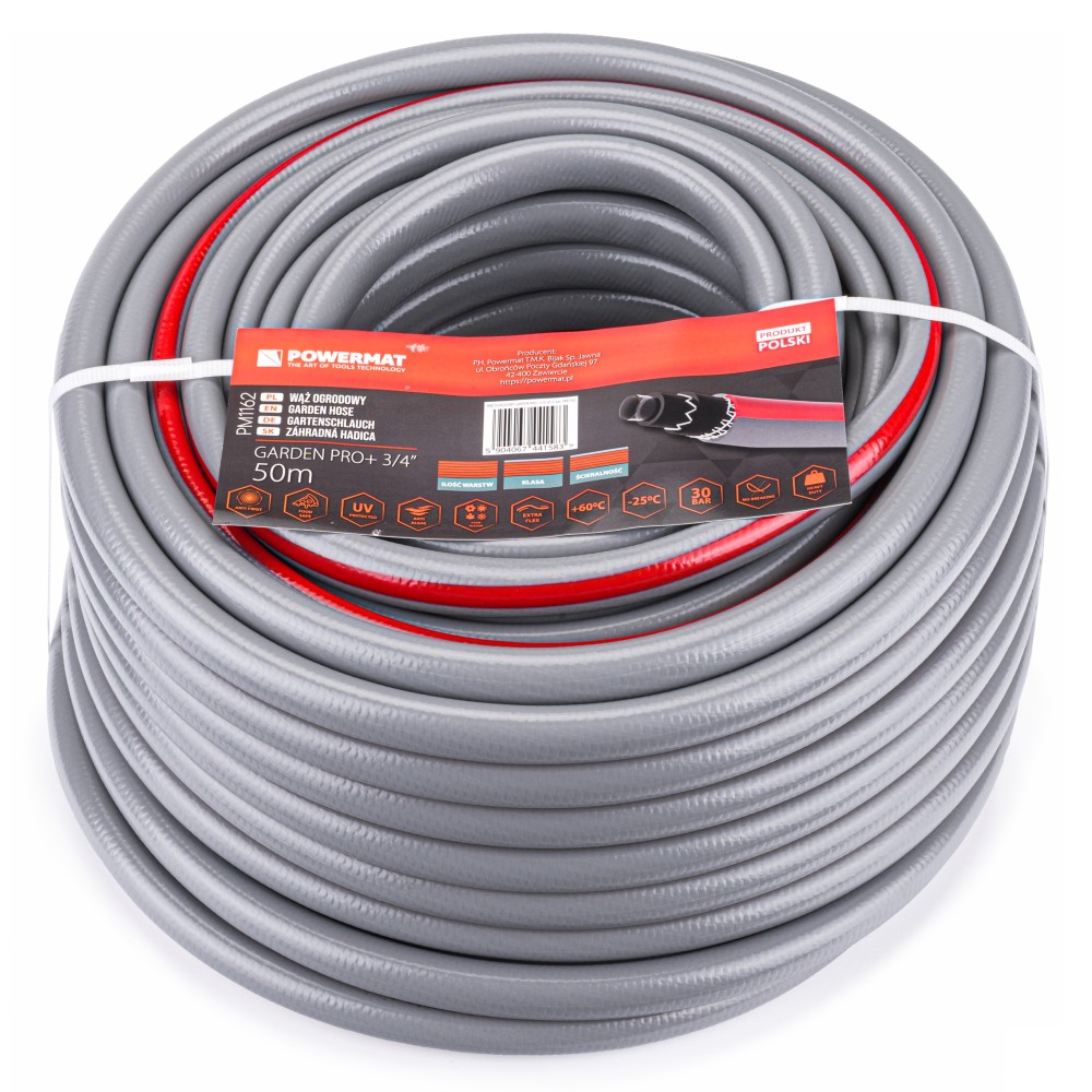 WĄŻ OGRODOWY GARDEN PRO+ 3/4" 50M WĄŻ OGRODOWY GARDEN PRO+ 3/4" 50M