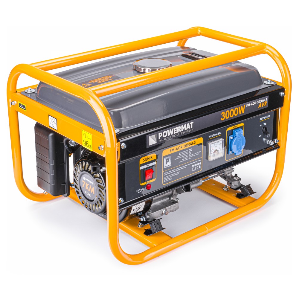 Agregat prądotwórczy 3000W PM-AGR-3000M-S Agregat prądotwórczy 3000W PM-AGR-3000M-S