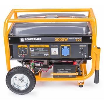 Agregat prądotwórczy 3000W AVR z rozruchem elektrycznym PM-AGR-3000M-EL