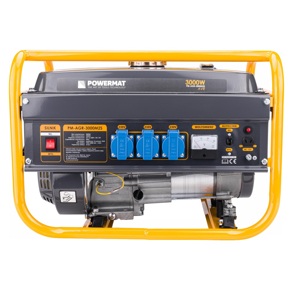 AGREGAT PRĄDOTWÓRCZY 3000W PM-AGR-3000M2S AGREGAT PRĄDOTWÓRCZY 3000W PM-AGR-3000M2S