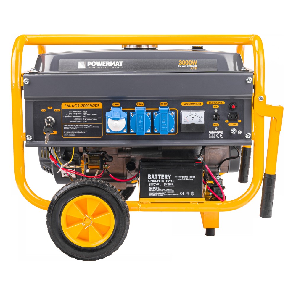 AGREGAT PRĄDOTWÓRCZY 3000W PM-AGR-3000M2KE AGREGAT PRĄDOTWÓRCZY 3000W PM-AGR-3000M2KE