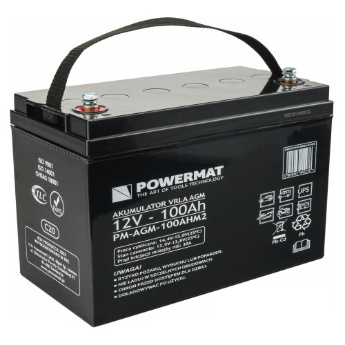 AKUMULATOR PM-AGM-100AHM2