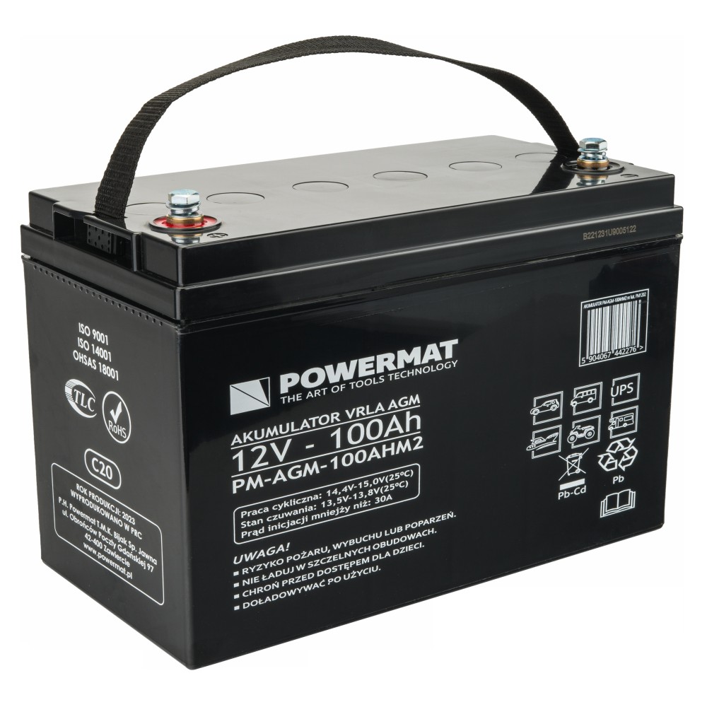 AKUMULATOR PM-AGM-100AHM2 AKUMULATOR PM-AGM-100AHM2