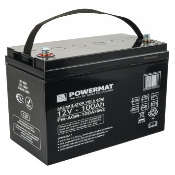 AKUMULATOR PM-AGM-100AHM2
