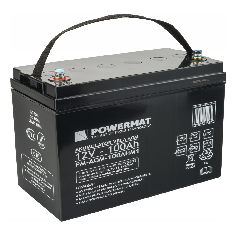 AKUMULATOR PM-AGM-100AHM1 AKUMULATOR PM-AGM-100AHM1