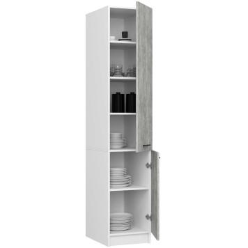 Szafka OLIWIA S40/205 BIAŁA / BETON