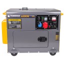 Agregat PRĄDOTWÓRCZY Diesel 6,5kW 230V 400V ATS PM-AGR-6500MD