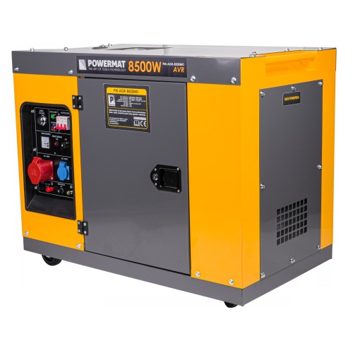Agregat PRĄDOTWÓRCZY Diesel 8,5kW 230V 400V ATS PM-AGR-8500MD