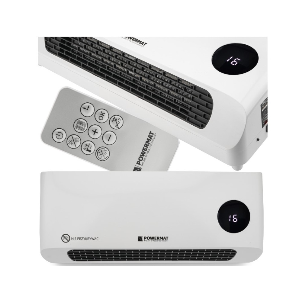 Kurtyna powietrzna 2000W Pilot POWERMAT PM-GC-3000DL Kurtyna powietrzna 2000W Pilot POWERMAT PM-GC-3000DL