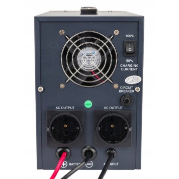 Zasilacz Awaryjny UPS LCD 1000VA 800W Przetwornica PM-UPS-1000MP