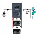 Zasilacz Awaryjny UPS LCD 1000VA 800W Przetwornica PM-UPS-1000MP