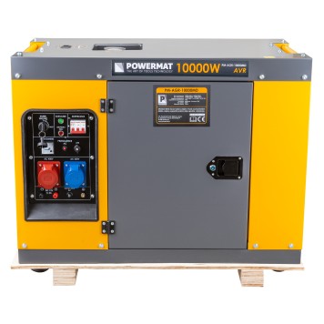 Agregat PRĄDOTWÓRCZY Diesel 10kW 230V 400V ATS PM-AGR-10000MD