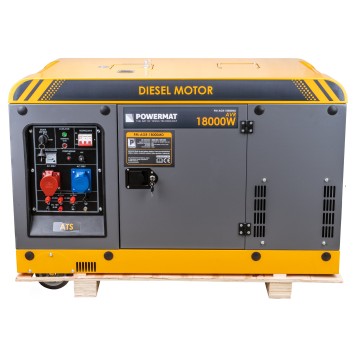 Agregat PRĄDOTWÓRCZY Diesel 18kW 230V 400V 12V ATS PM-AGR-18000MD