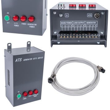 Agregat PRĄDOTWÓRCZY Diesel 18kW 230V 400V 12V ATS PM-AGR-18000MD