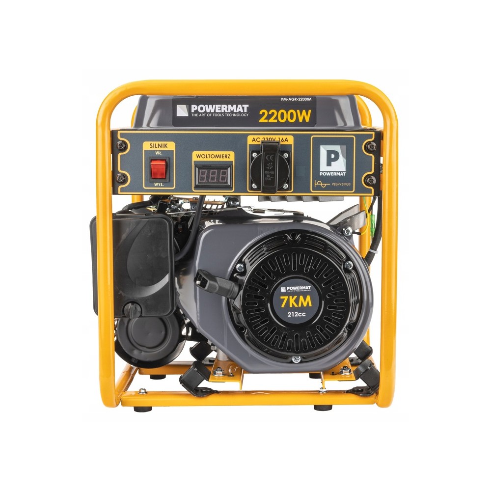 Agregat PRĄDOTWÓRCZY Inwertorowy Generator 2200W PM-AGR-2200IM Agregat PRĄDOTWÓRCZY Inwertorowy Generator 2200W PM-AGR-2200IM