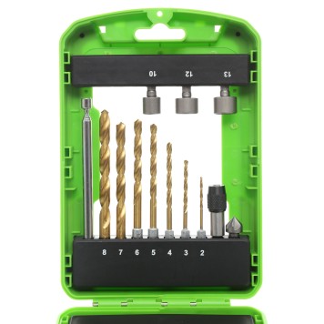 ZESTAW BITÓW I WIERTEŁ- 24el KD986