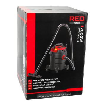 ODKURZACZ PRZEMYSŁOWY 2000W SUCHO MOKRO DMUCHAWA  RTODP0043
