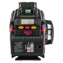 POZIOMICA LASEROWA LASER KRZYŻOWY 4D 360 ZIELONY RTPLK0036