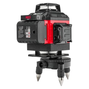 POZIOMICA LASEROWA LASER KRZYŻOWY 4D 360 ZIELONY RTPLK0036